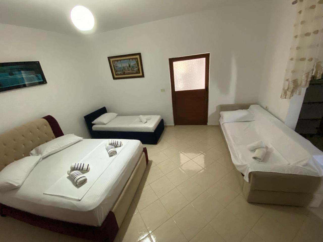 Vila Avni Likometi Ksamil Zimmer foto