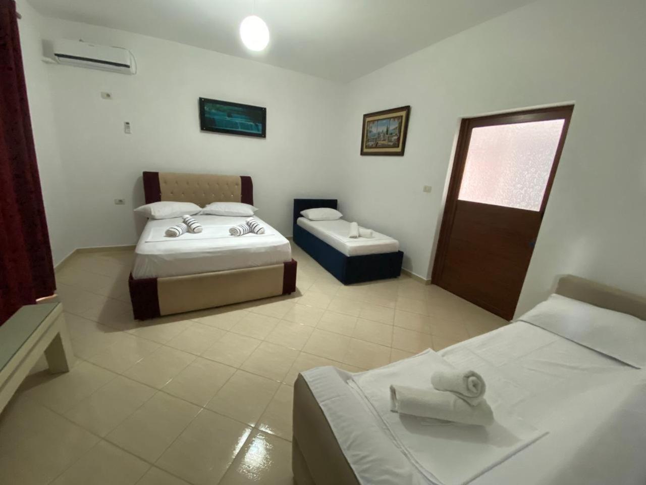 Vila Avni Likometi Ksamil Zimmer foto