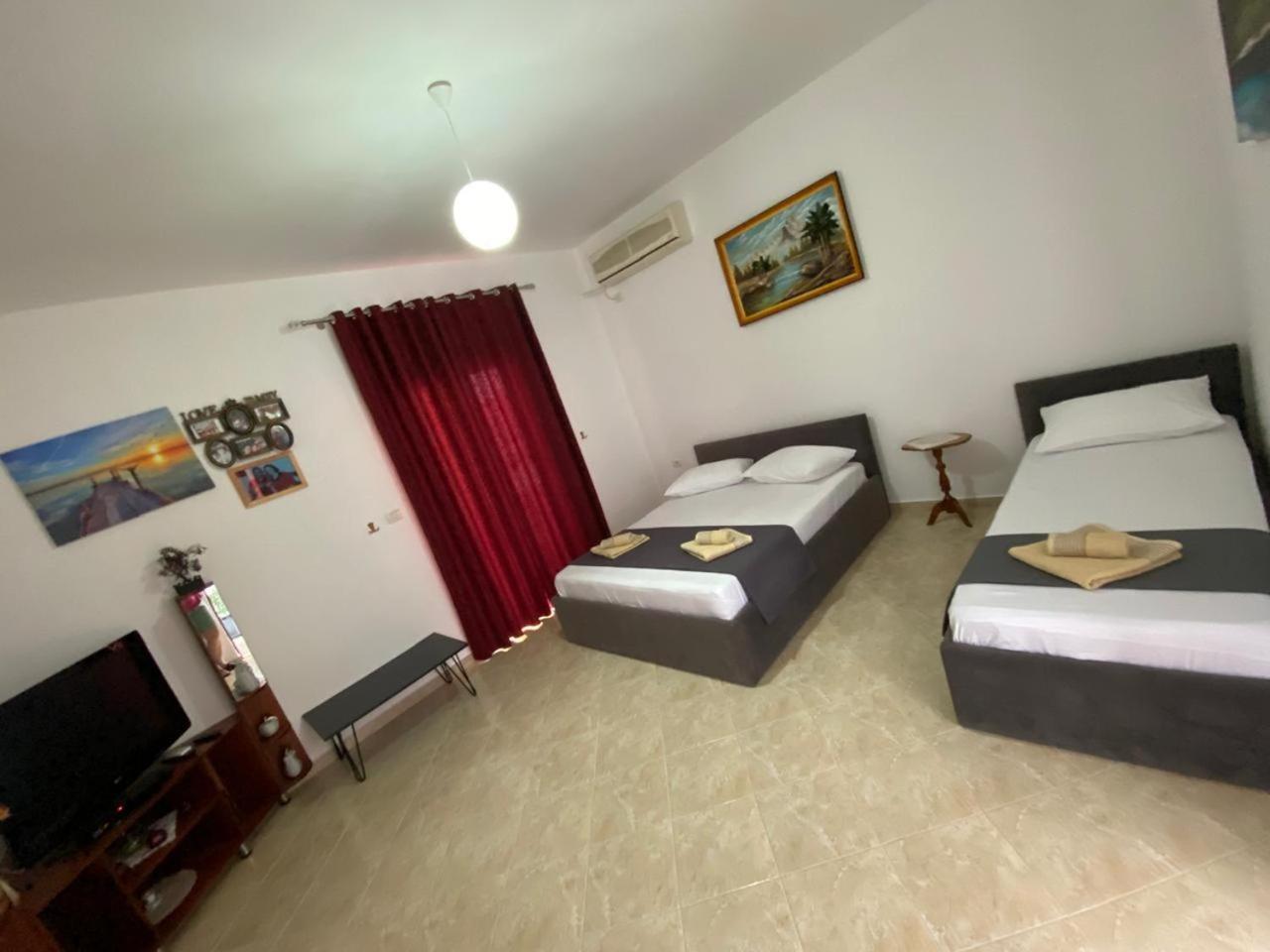 Vila Avni Likometi Ksamil Zimmer foto