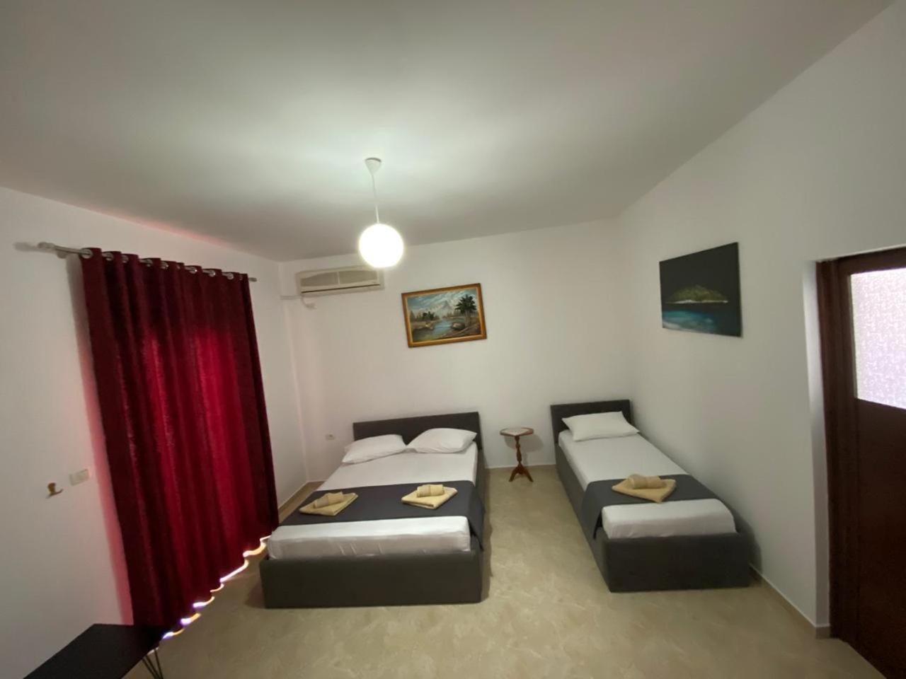 Vila Avni Likometi Ksamil Zimmer foto