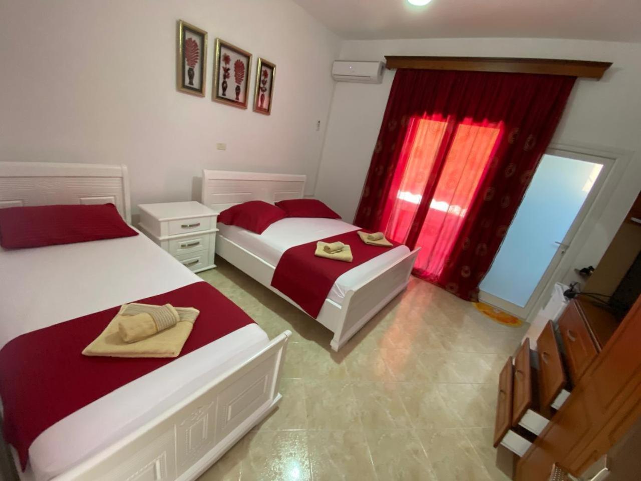 Vila Avni Likometi Ksamil Zimmer foto