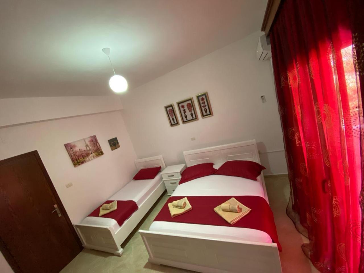 Vila Avni Likometi Ksamil Zimmer foto