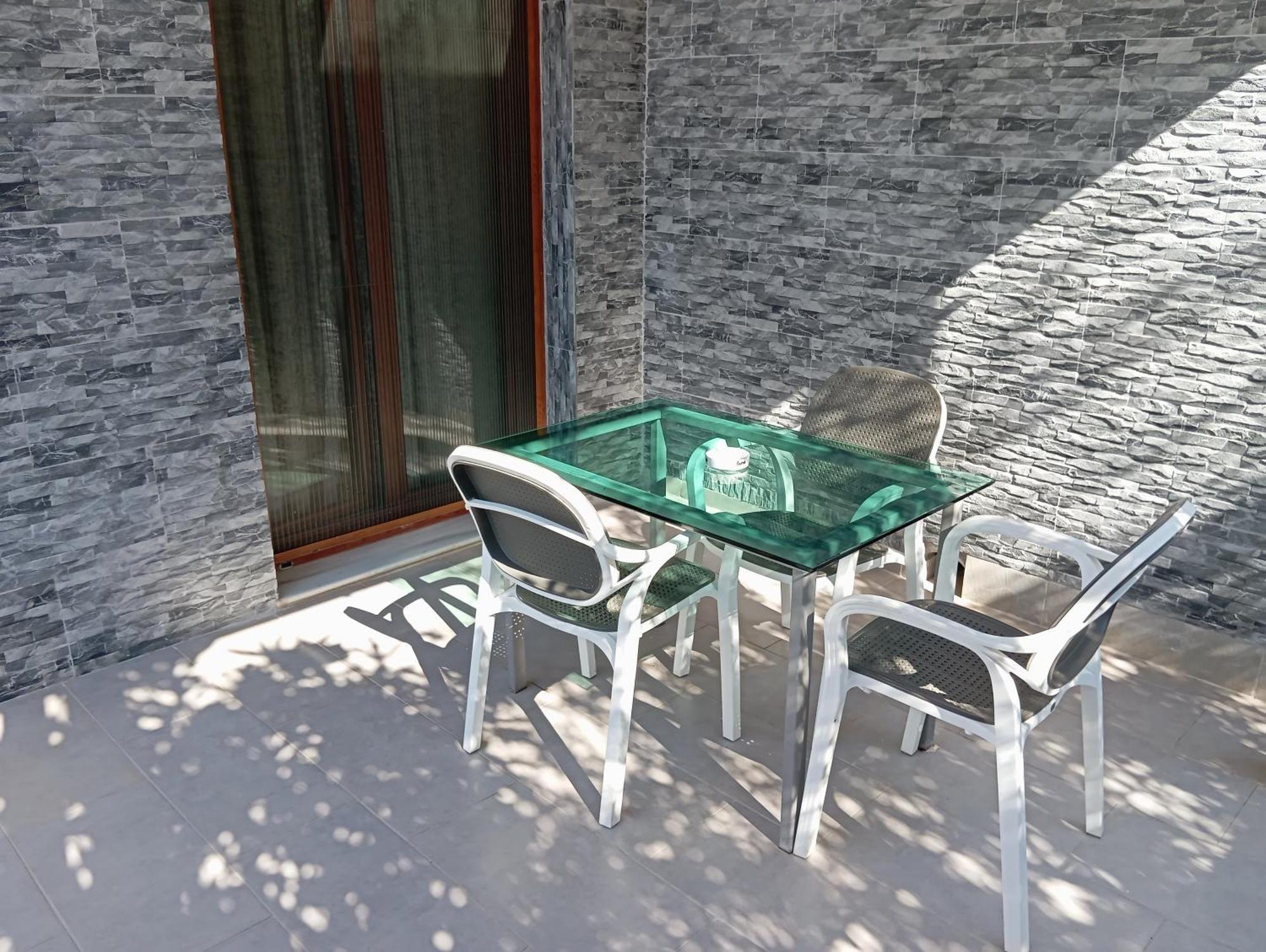 Vila Avni Likometi Ksamil Zimmer foto